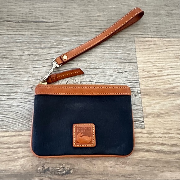 Dooney & Bourke Handbags - Dooney & Bourke Small Zip Wristlet Wallet